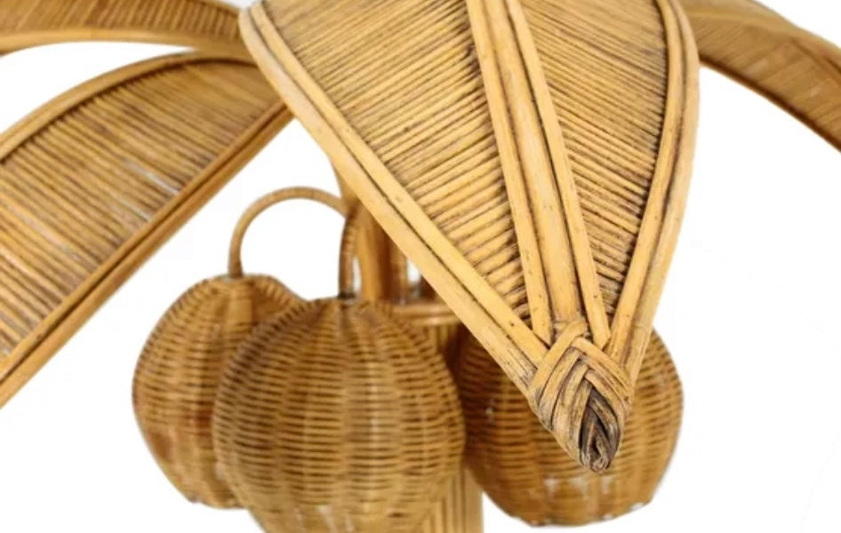 Split Reed Bamboo 7’+ Palm Tree