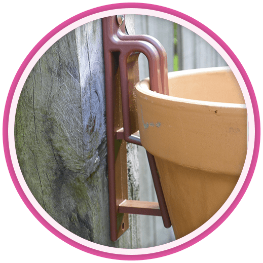 The Hidden Flower Pot Hanger